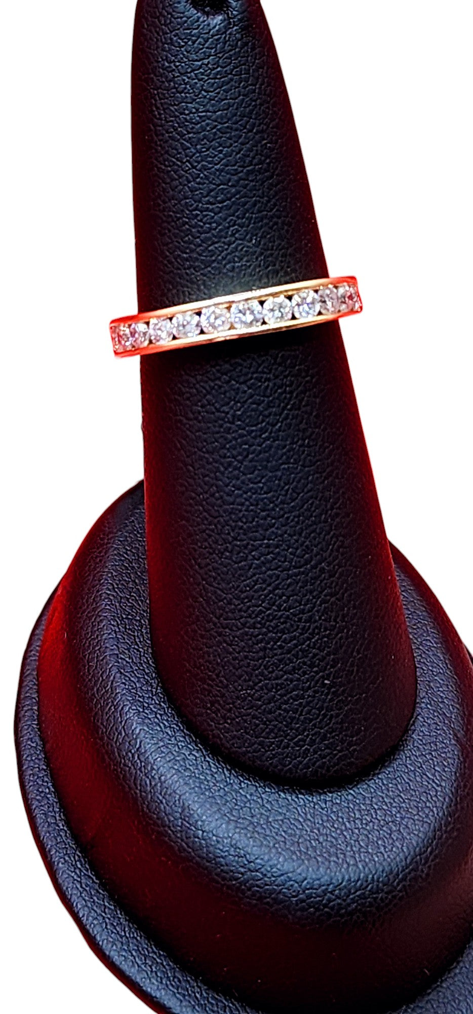 14KT Yellow Gold, Gen Diamond .75cttw Weeding Band