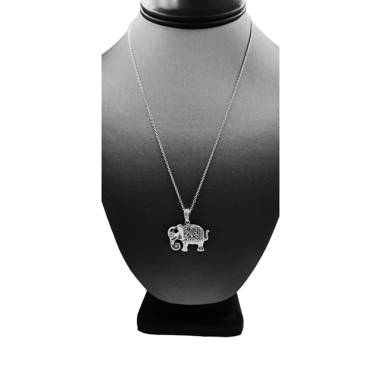 Silver Pendants 18" Collection Lucky Elephant Pendant