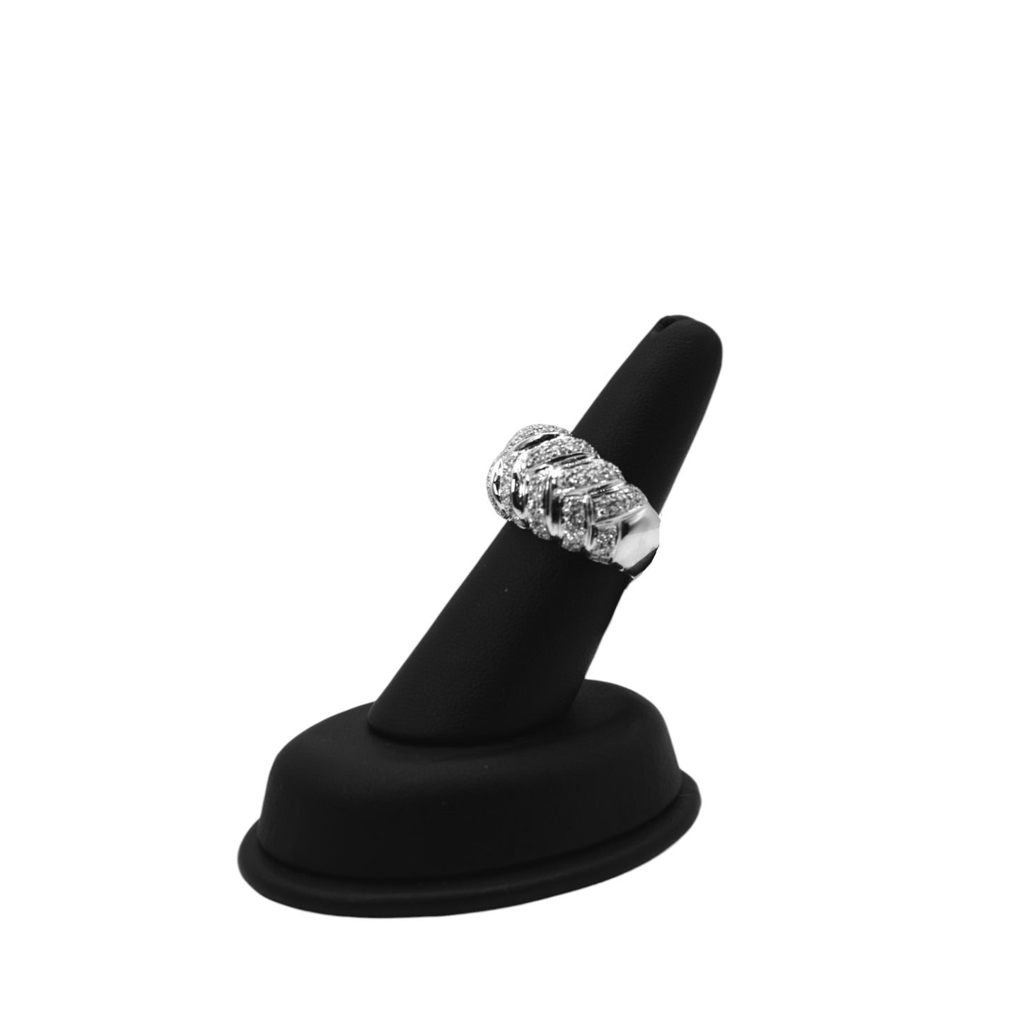 18KT White Gold 1.25cttw W/ White Diamond Wedding Ring