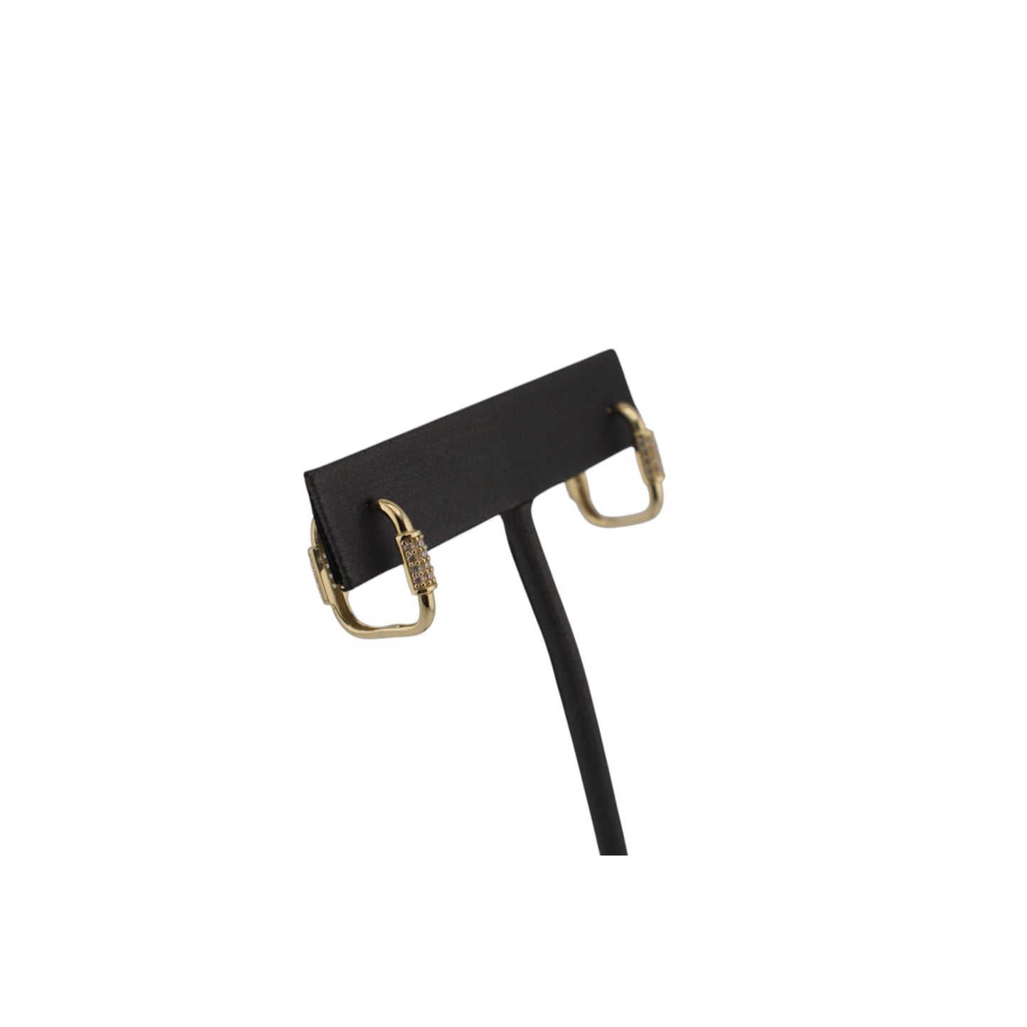 14KT Yellow Gold Square Style Hoops 12.mm Earrings