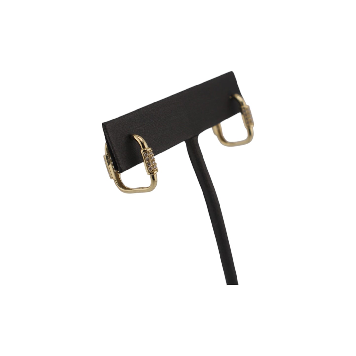 14KT Yellow Gold Square Style Hoops 12.mm Earrings