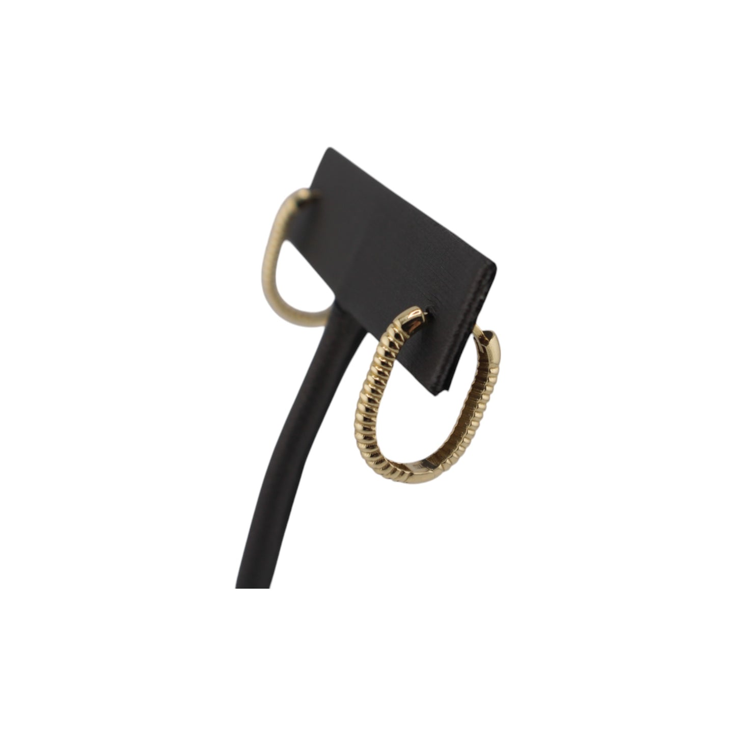 14KT Solid Yellow Gold Hoops Style 10.mm Earrings