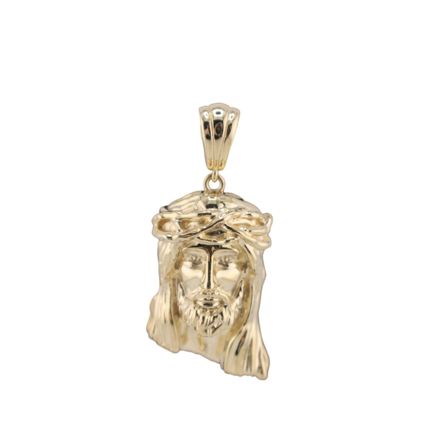 14KT Yellow Semi-Solid Gold 54mm Crist Pendant