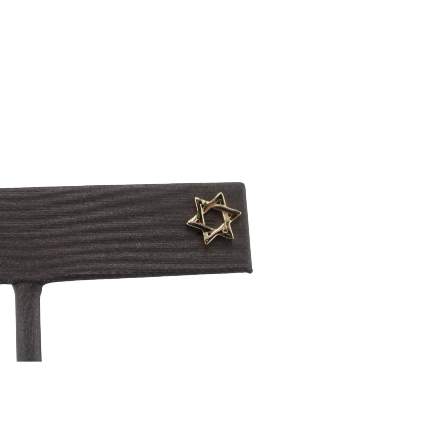 14KT Yellow Gold Star of David Studs Earrings