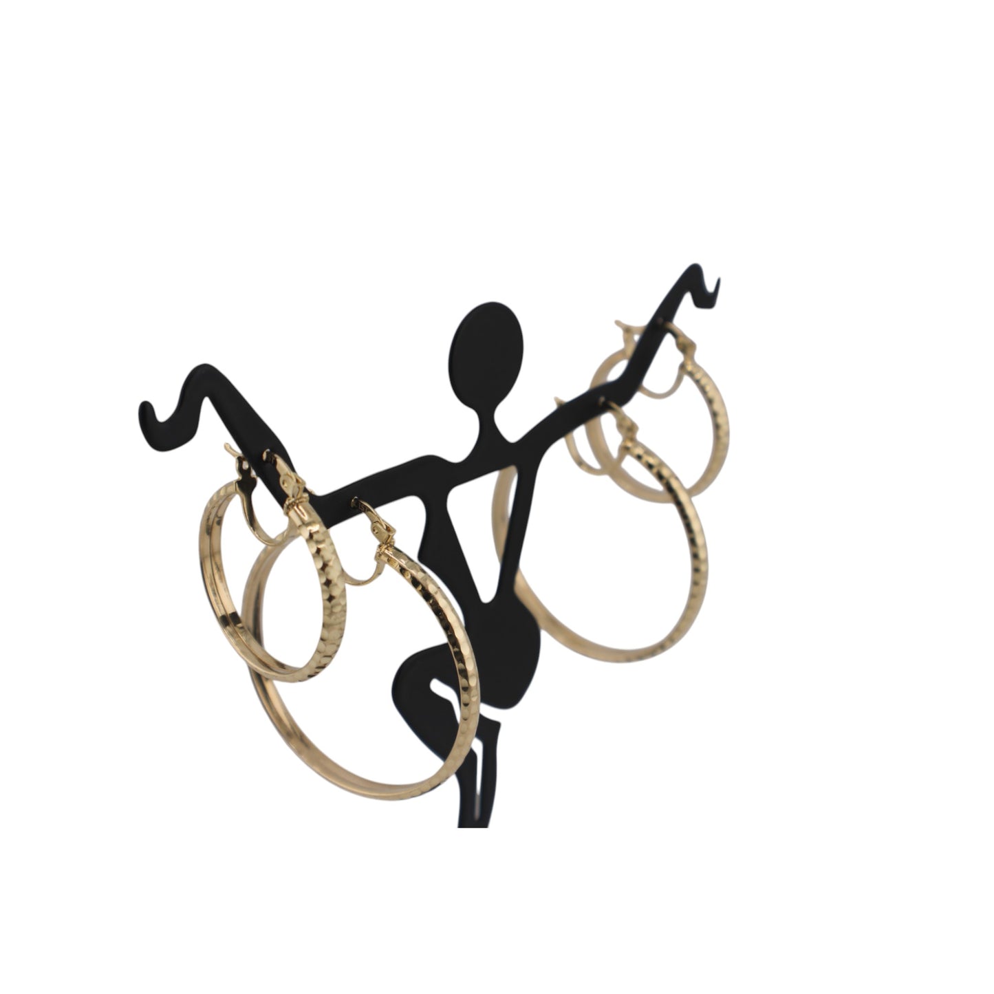 14KT Yellow Gold New Round Hoops Earrings