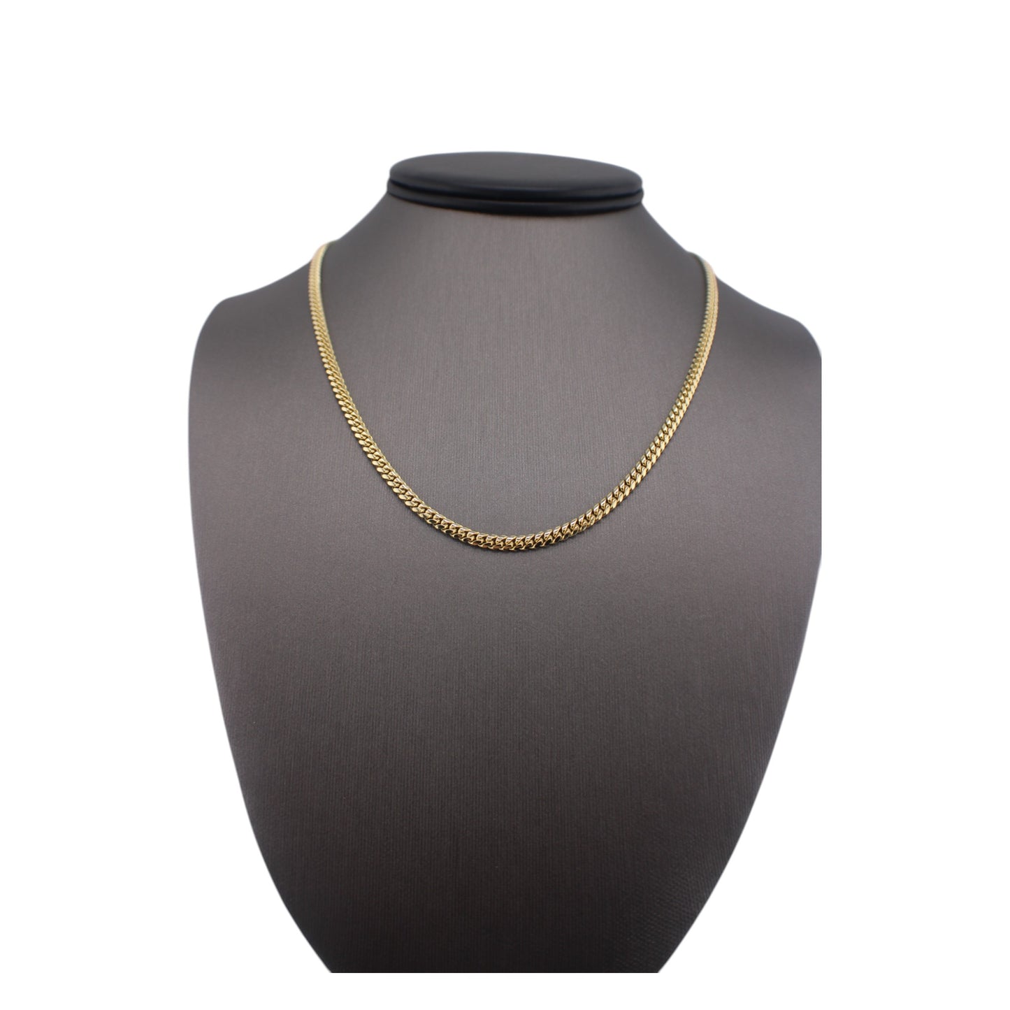 14KT Yellow Solid Cuban Link Gold Chain