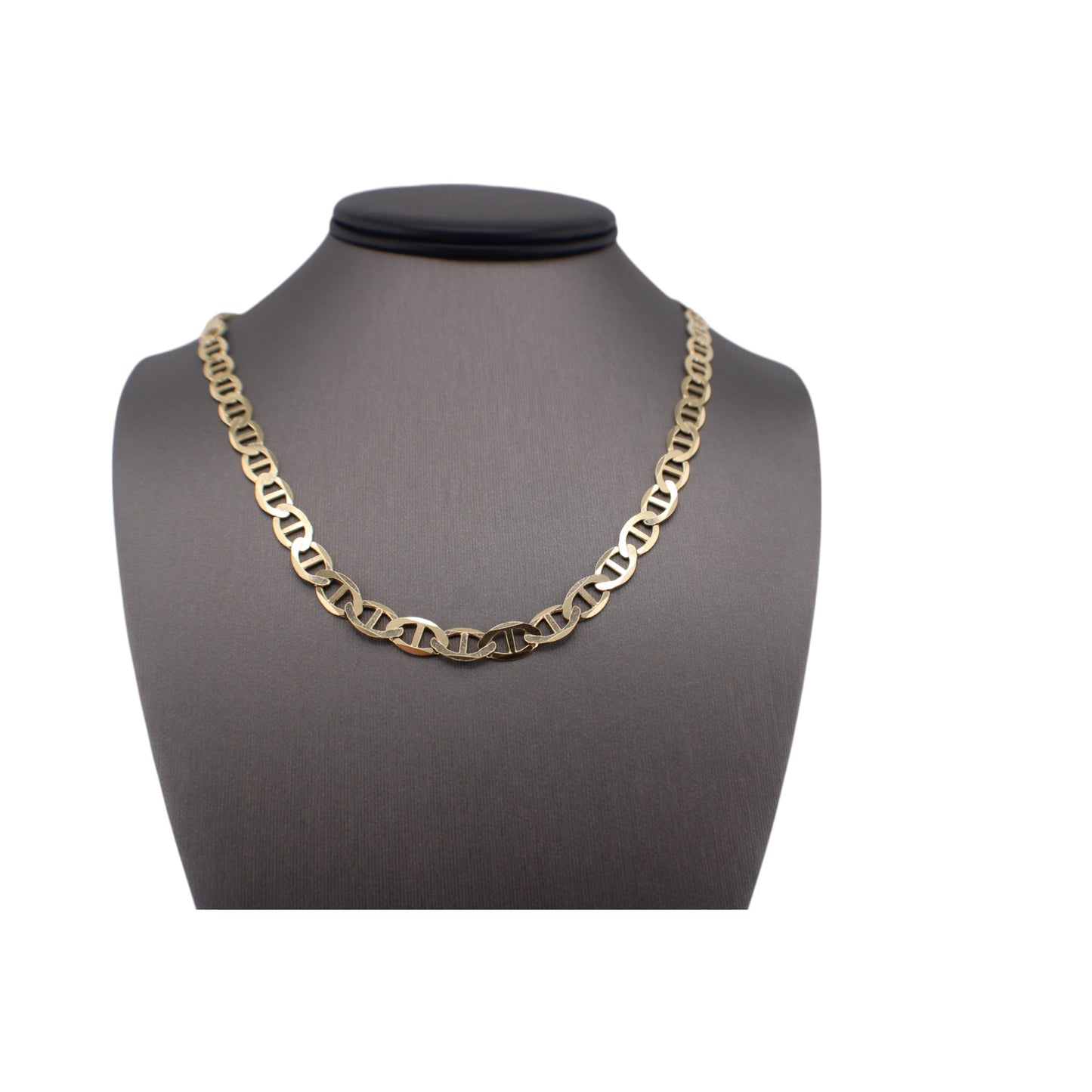14KT Yellow Solid Flat Anchor Link Gold Chain