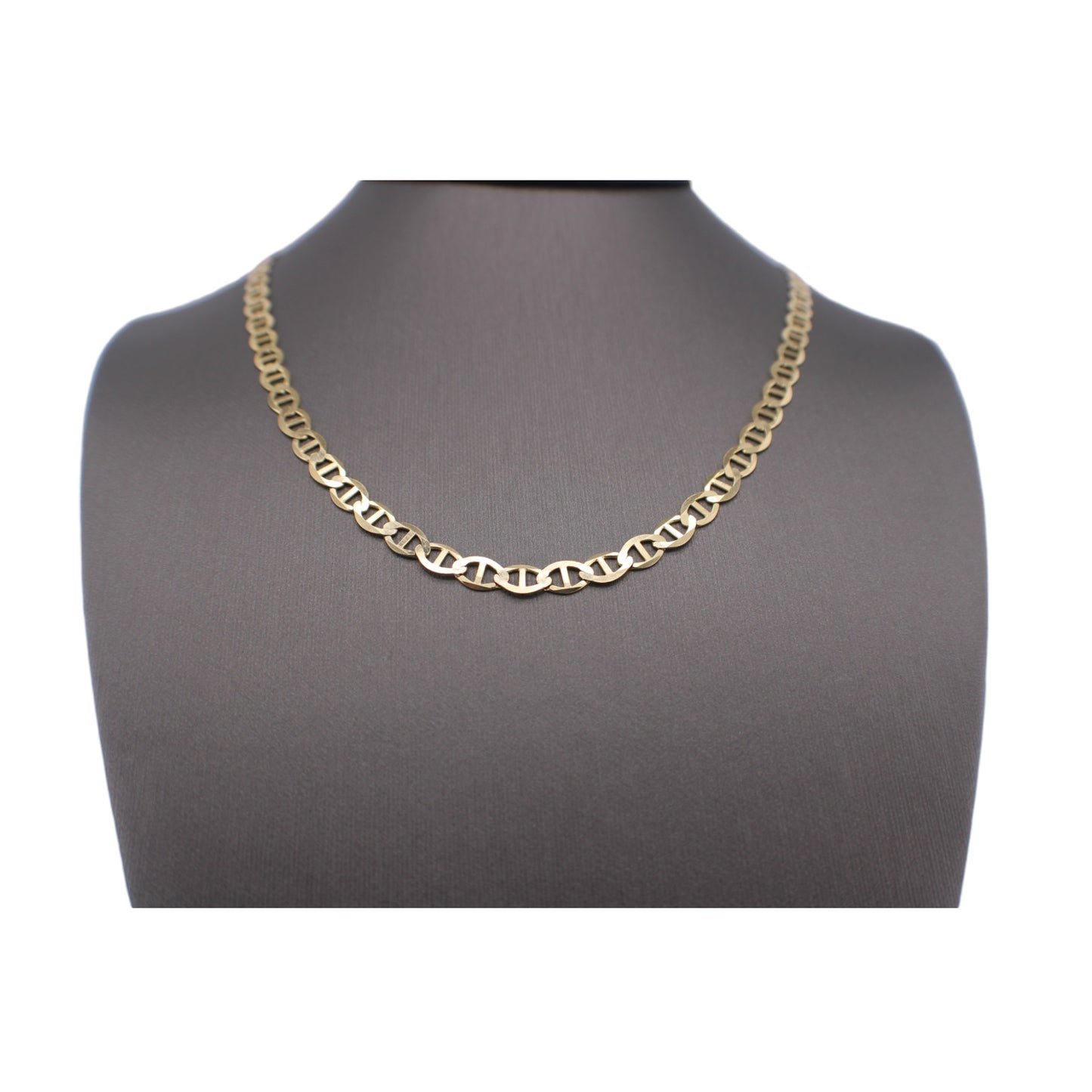 14KT Yellow Solid Flat Anchor Link Gold Chain