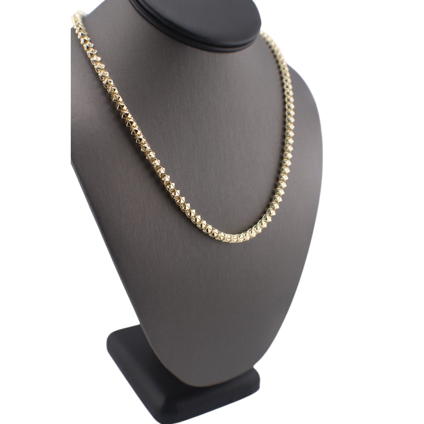 14KT Yellow Semi-Solid Venetian Link Gold Chain.