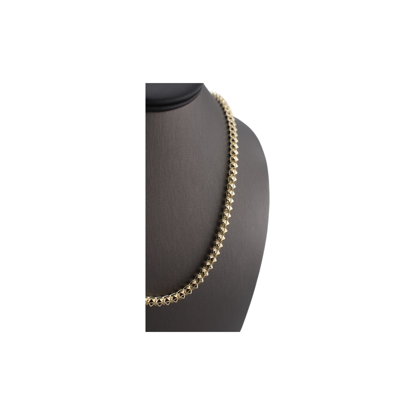 14KT Yellow Semi-Solid Venetian Link Gold Chain.