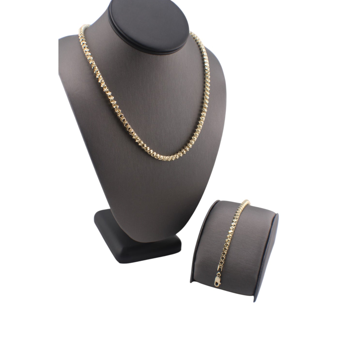 14KT Yellow Semi-Solid Venetian Link Gold Chain.