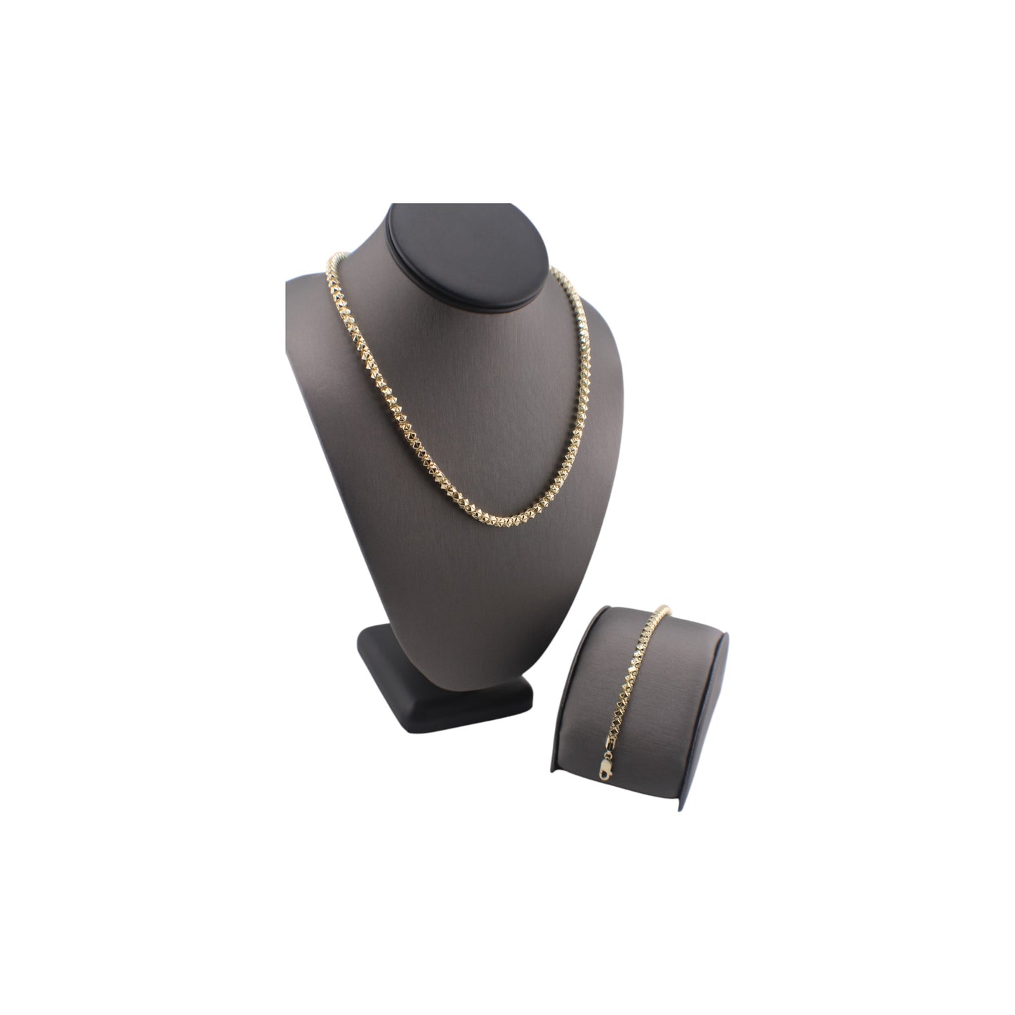 14KT Yellow Semi-Solid Venetian Link Gold Chain.