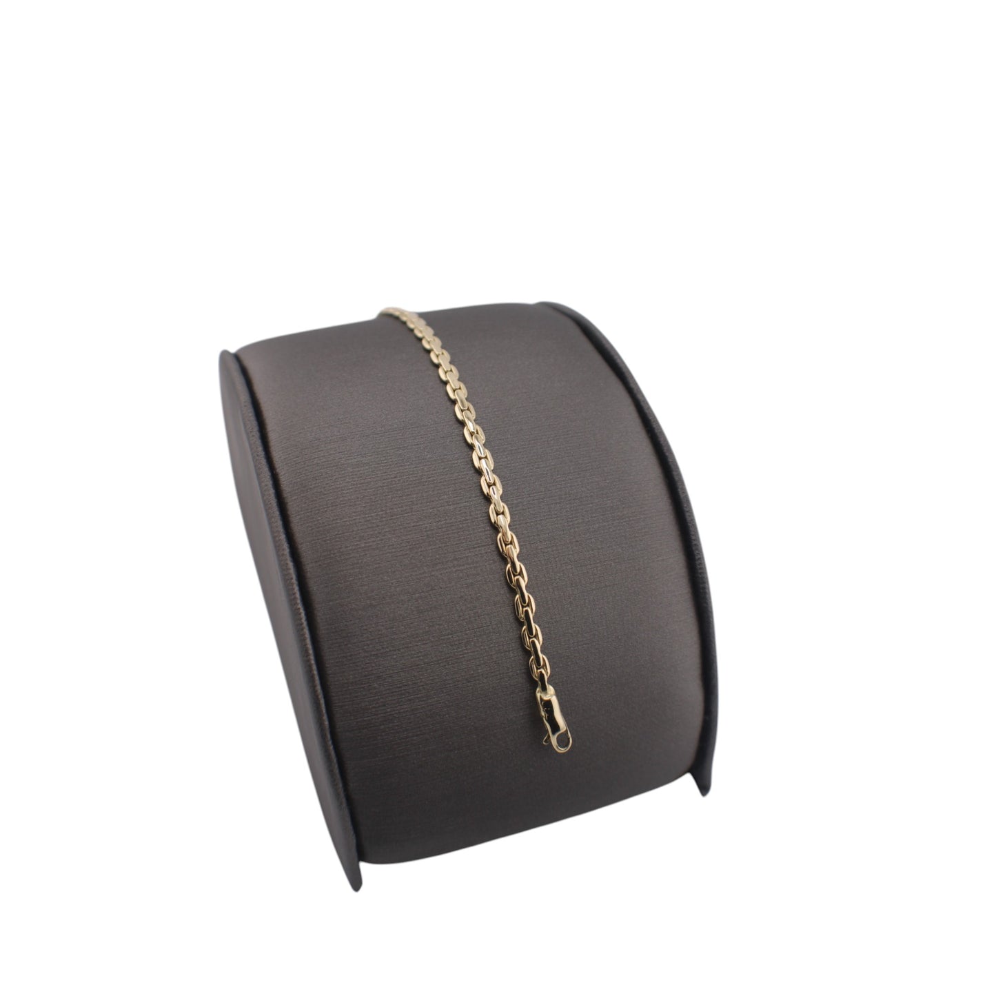 14KT Yellow Gold Semi-Solid Fancy Link Bracelets