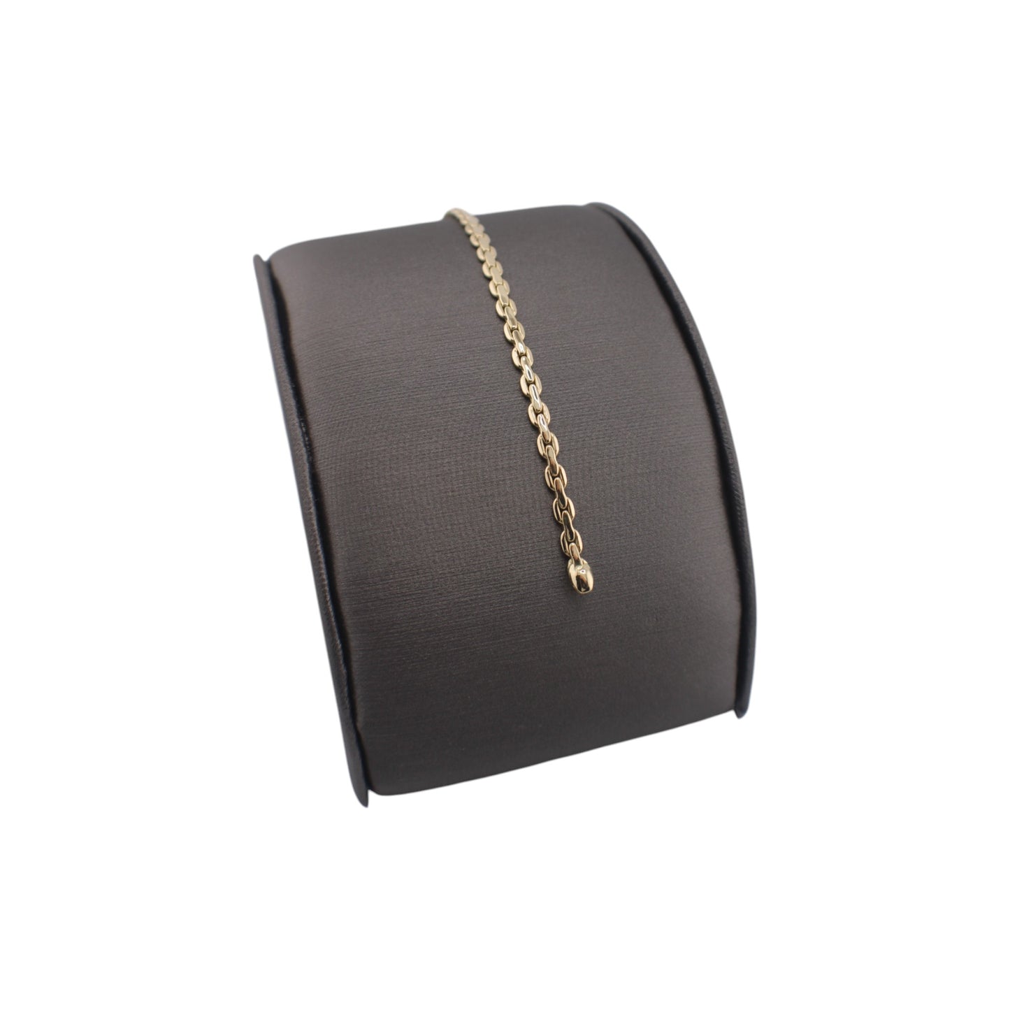 14KT Yellow Gold Semi-Solid Fancy Link Bracelets