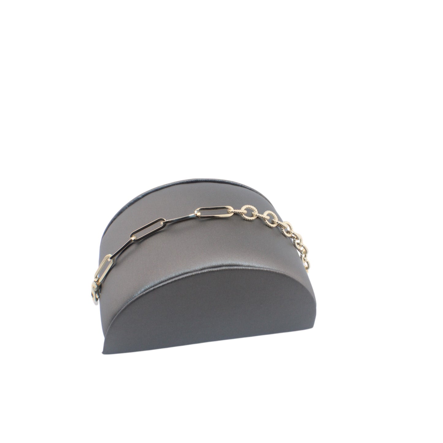 14KT Yellow Gold Semi-Solid Paper-Clip and Round Link Bracelets