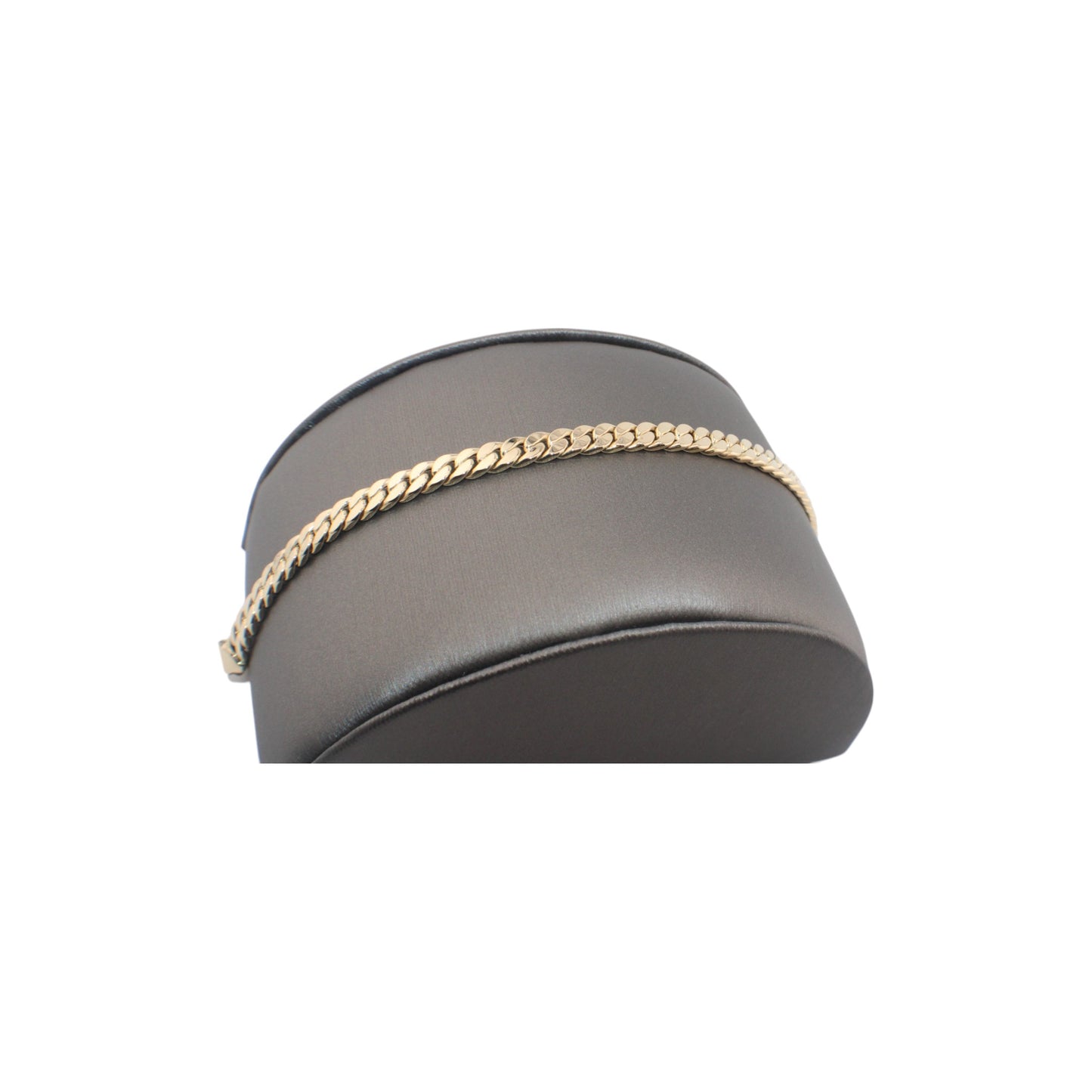 14KT Yellow Gold Semi-Solid Cuban Link Bracelets