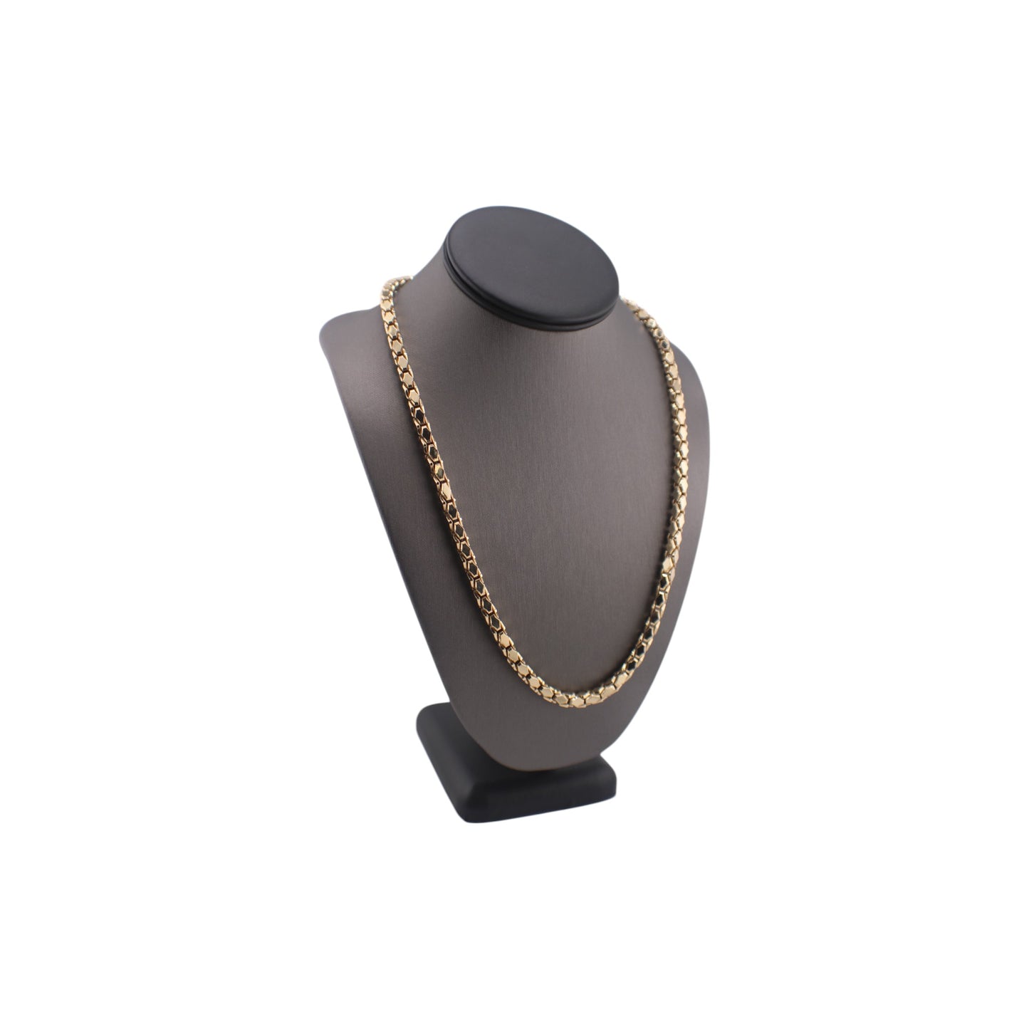 14KT Yellow Gold Fancy Italian Link Chain.