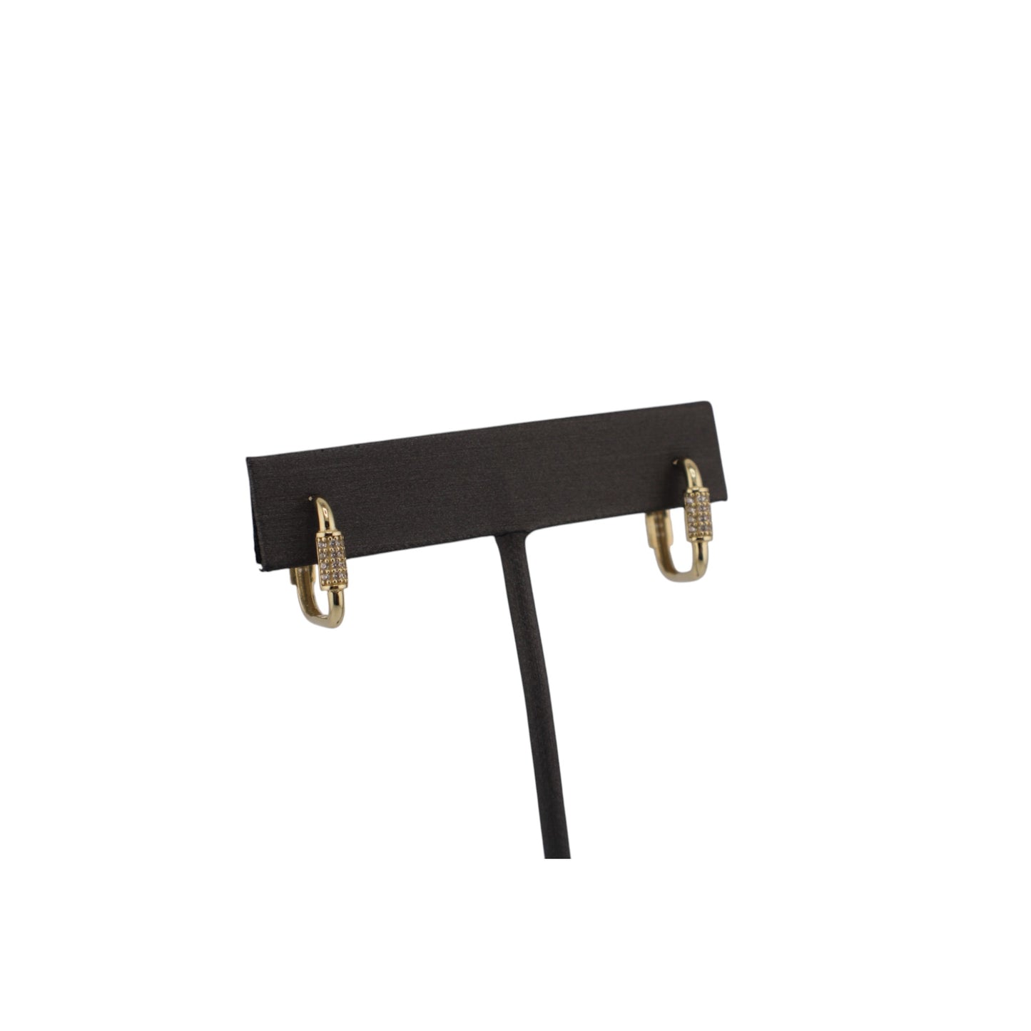 14KT Yellow Gold Square Style Hoops 12.mm Earrings