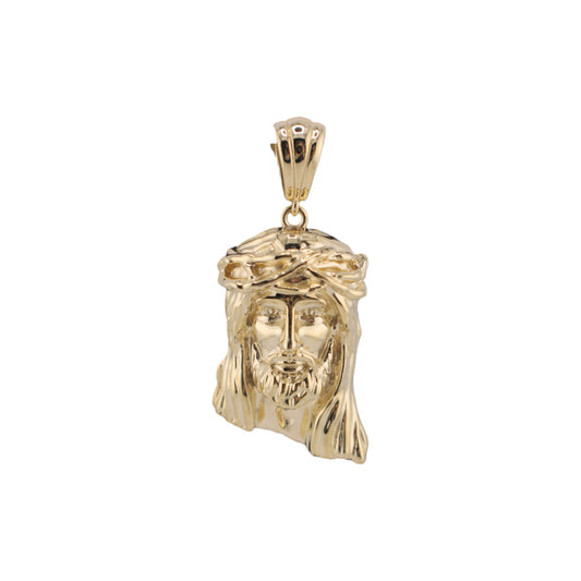 14KT Yellow Semi-Solid Gold 54mm Crist Pendant