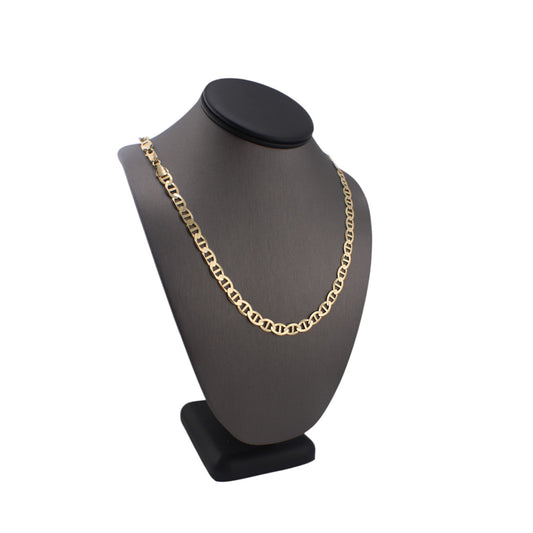 14KT Yellow Solid Flat Anchor Link Gold Chain