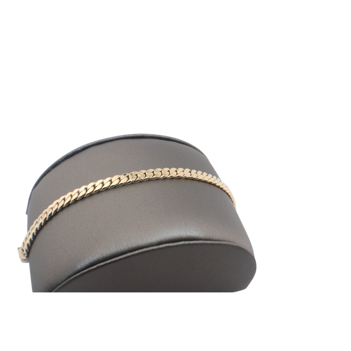14KT Yellow Gold Semi-Solid Cuban Link Bracelets