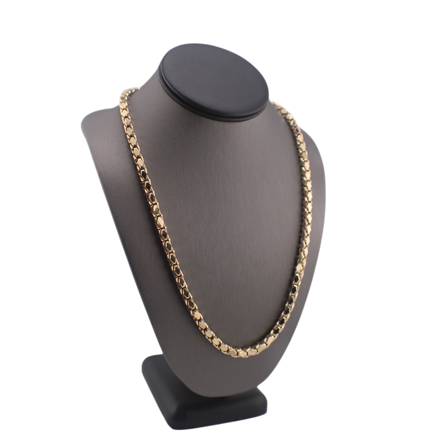 14KT Yellow Gold Fancy Italian Link Chain.