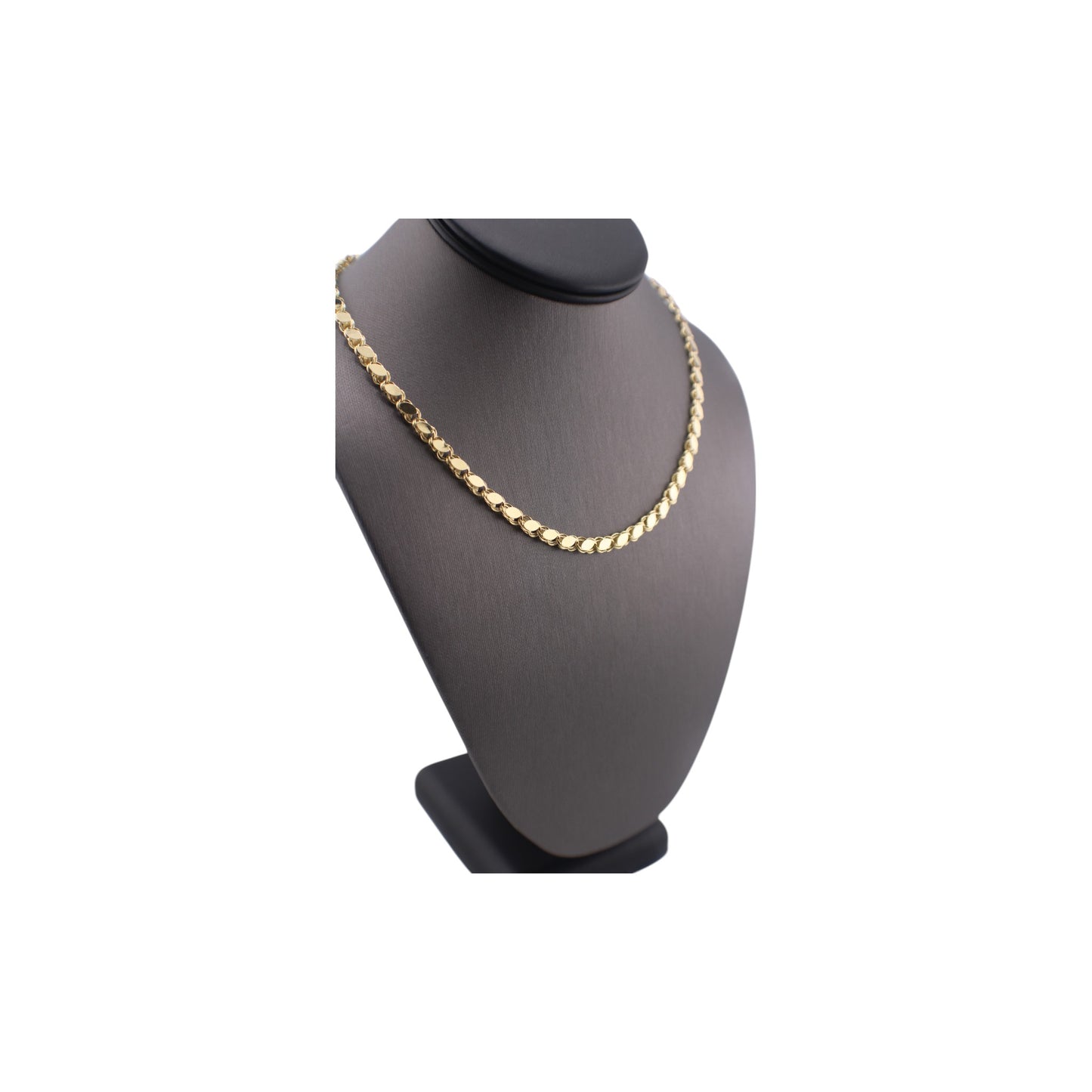 14KT Yellow Semi-Solid Gold Fancy Italian Cut Chain